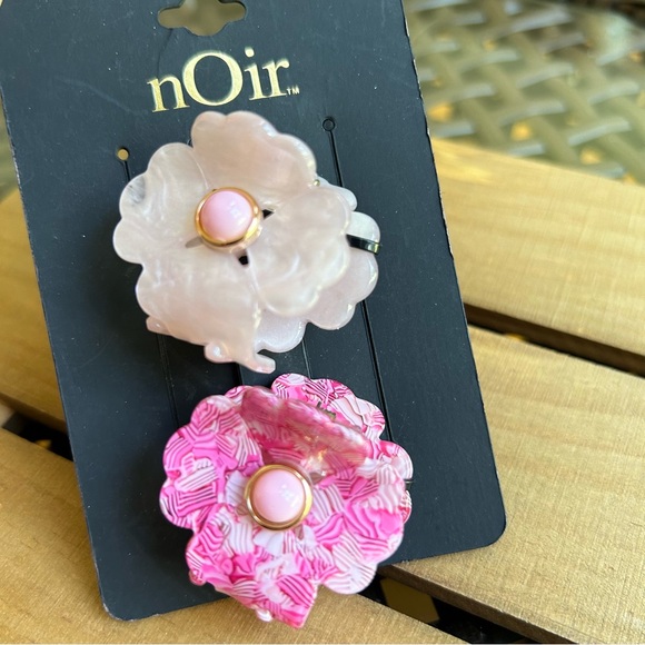 Noir Hair Claw Clips womens hair accessories New - Picture 5 of 5